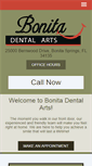 Mobile Screenshot of bonitadentalarts.com